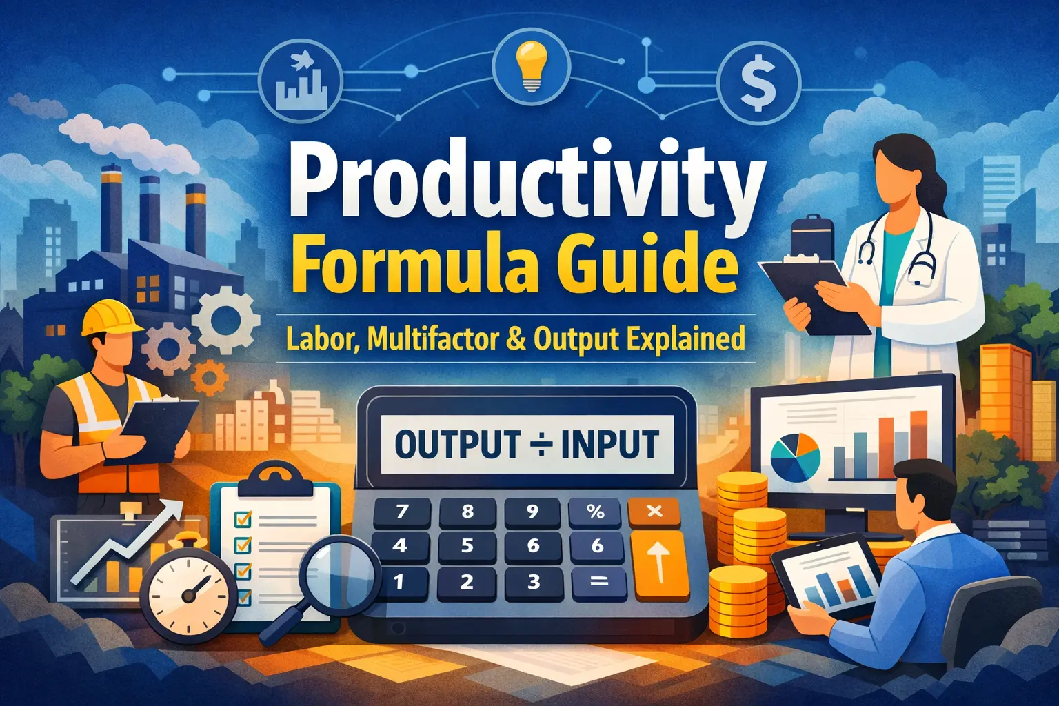 Productivity calculators explained and guides